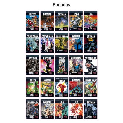 DC COMICS COLECCIÓN NOVELAS GRÁFICAS - Vol. 2 – 2016 - Lote De 25 Tomos En Formato PDF - Descarga Inmediata
