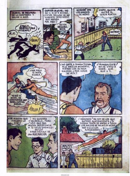 EL CAPITÁN MARVEL - 1952 – Colección Completa – 16 Tebeos En Formato PDF - Descarga Inmediata