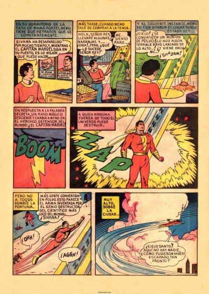 EL CAPITÁN MARVEL - 1952 – Colección Completa – 16 Tebeos En Formato PDF - Descarga Inmediata