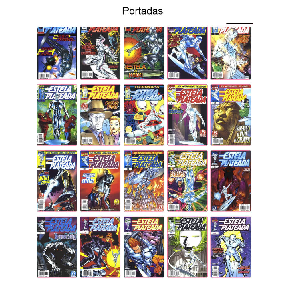 ESTELA PLATEADA - 1997 - Forum – Colección Completa – 27 Tebeos En Formato PDF - Descarga Inmediata
