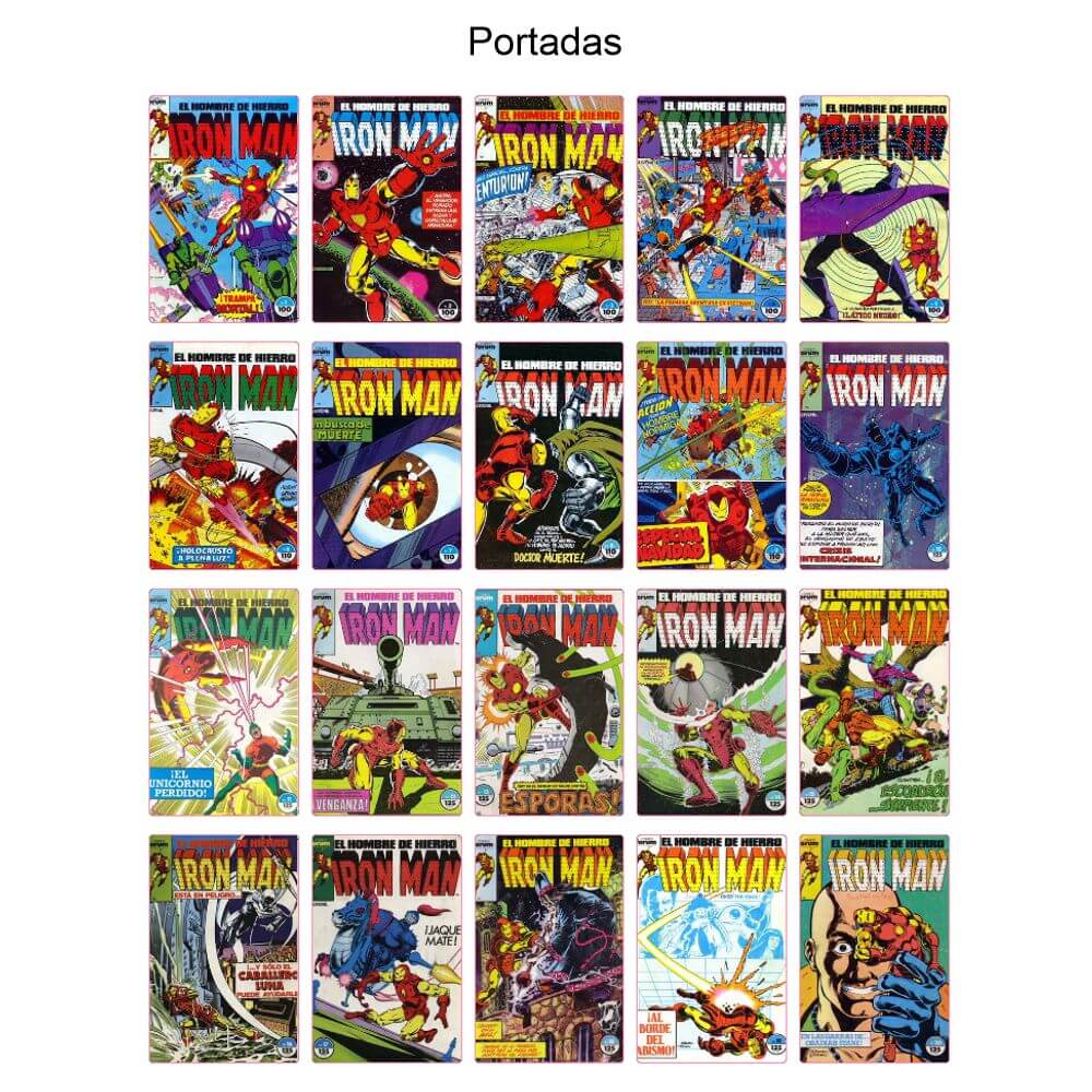 IRON MAN – 1985 - Forum - Colección Completa – 59 Tebeos En Formato PDF - Descarga Inmediata