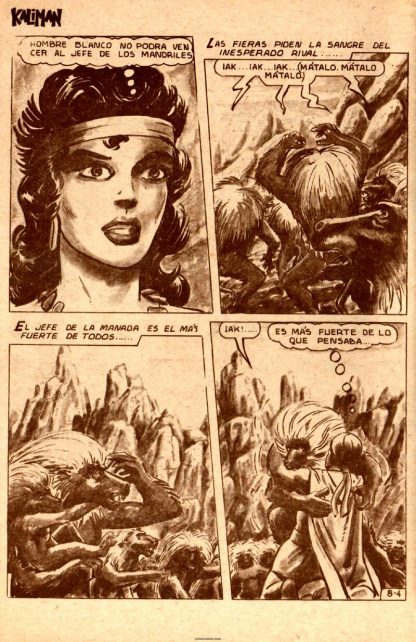 KALIMAN - El Hombre Increíble - Vol. 2 - 1976 - Ed. Cinco - Lote de 100 Tebeos En Formato PDF - Descarga Inmediata