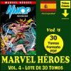 MARVEL HÉROES – Vol. 4 - Lote De 30 Tomos En Formato PDF - Descarga Inmediata