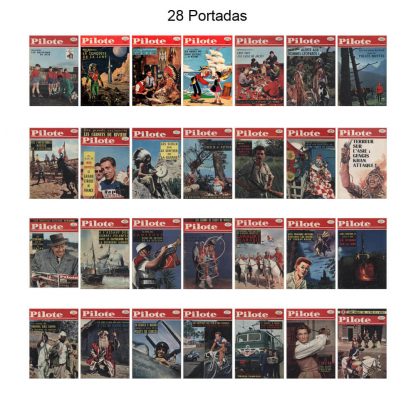 PILOTE - Vol. 1 - 1959/1989 - Original En Francés - Colección De 101 Revistas En Formato PDF - Descarga Inmediata