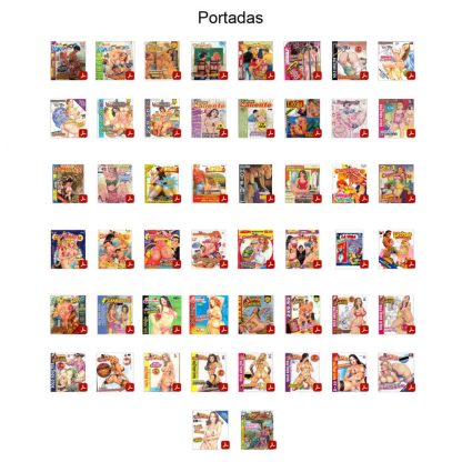 CÓMIC PORNO ERÓTICO MEXICANO – Vol. 9 - Colección De 50 Cómics En Formato PDF - Descarga Inmediata