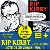 RIP KIRBY - Etapa John Prentice - Vol.1 - Episodios 37 al 56 - Lote De 20 Libros En Formato PDF - Descarga Inmediata