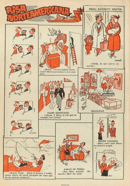 Selecciones De Humor De EL DDT – 1956 - Vol. 1 - Lote De 64 Tebeos En Formato PDF - Descarga Inmediata