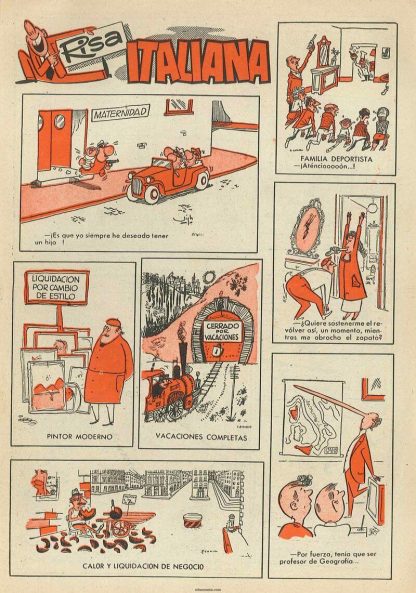 Selecciones De Humor De EL DDT – 1956 - Vol. 1 - Lote De 64 Tebeos En Formato PDF - Descarga Inmediata