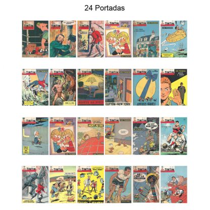 TINTIN Edición Belga - Vol. 8 - Años 1960 Y 1961 - Original En Francés - Colección De 104 Revistas En Formato PDF - Descarga Inmediata