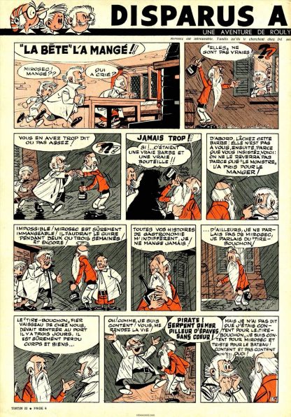 TINTIN Edición Belga - Vol. 8 - Años 1960 Y 1961 - Original En Francés - Colección De 104 Revistas En Formato PDF - Descarga Inmediata