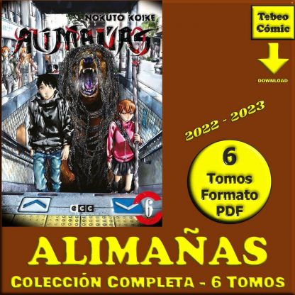 ALIMAÑAS - 2022 - Colección Completa - 6 Tomos En Formato PDF - Descarga Inmediata