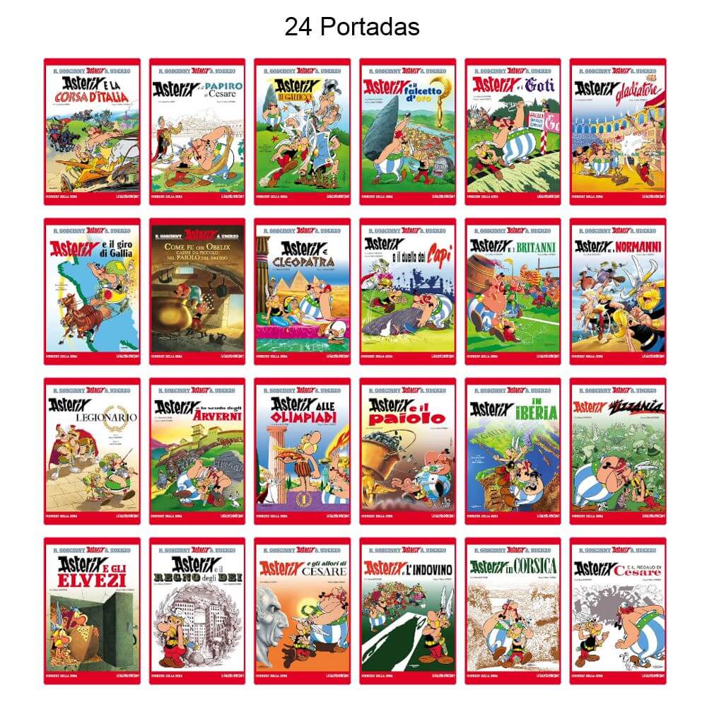 ASTERIX - En Italiano - 2019 - Colección Completa - 38 Libros En Formato PDF - Descarga Inmediata
