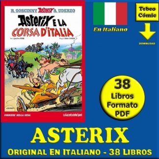 ASTERIX - En Italiano - 2019 - Colección Completa - 38 Libros En Formato PDF - Descarga Inmediata