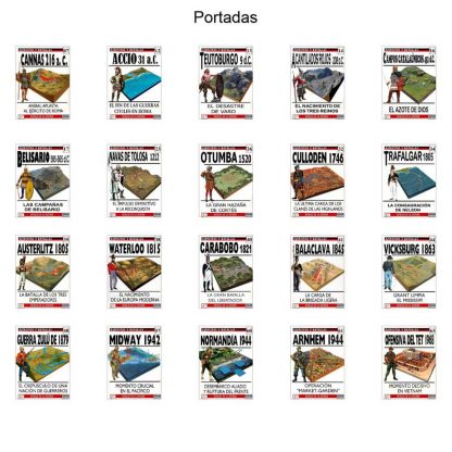 BATALLAS DE LA HISTORIA - Vol. 2 - Lote De 20 Libros En Formato PDF - Descarga Inmediata