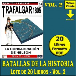 BATALLAS DE LA HISTORIA - Vol. 2 - Lote De 20 Libros En Formato PDF - Descarga Inmediata