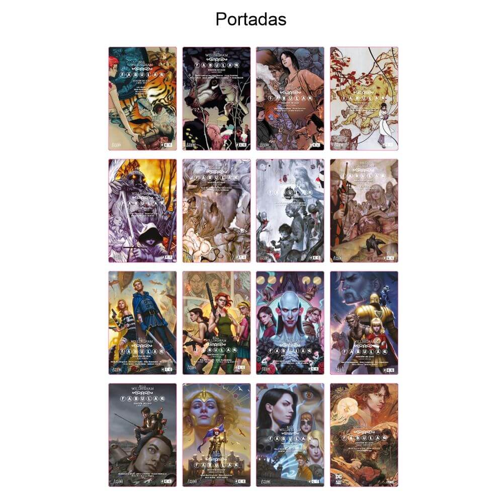 FÁBULAS - Edición De Lujo - 2012 - Colección Completa - 16 Libros En Formato PDF - Descarga Inmediata