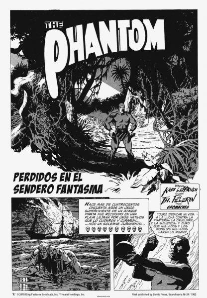FANTOMEN - Vol. 5 - En Español - 1965 - Inédita - El Hombre Enmascarado - 100 Tebeos En Formato PDF - Descarga Inmediata