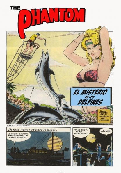 FANTOMEN - Vol. 5 - En Español - 1965 - Inédita - El Hombre Enmascarado - 100 Tebeos En Formato PDF - Descarga Inmediata