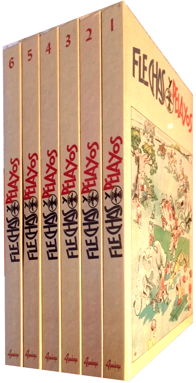 FLECHAS Y PELAYOS - 2000 - Colección Completa - 6 Tomos En Formato PDF - Descarga Inmediata