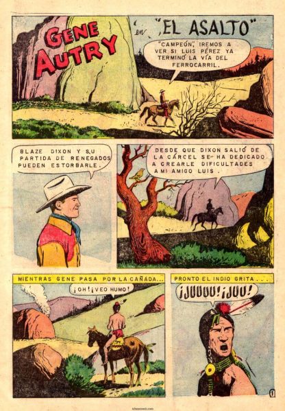 GENE AUTRY - Vol. 2 - 1954 - Novaro - Lote de 100 Tebeos En Formato PDF - Descarga Inmediata