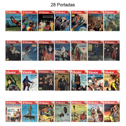 PILOTE - Vol. 2 - 1959/1989 - Original En Francés - Lote De 100 Revistas En Formato PDF - Descarga Inmediata