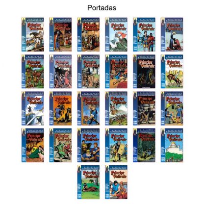PRÍNCIPE VALIENTE - 2005 - Colección Completa – 26 Tomos En Formato PDF - Descarga Inmediata