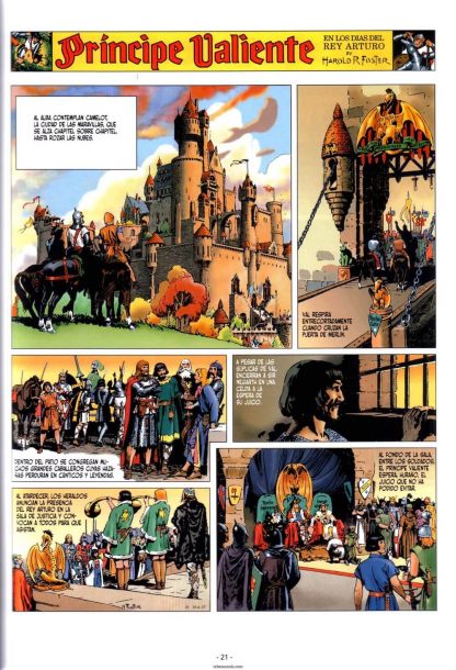 PRÍNCIPE VALIENTE - 2005 - Colección Completa – 26 Tomos En Formato PDF - Descarga Inmediata