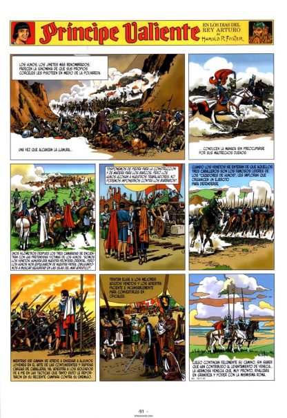 PRÍNCIPE VALIENTE - 2005 - Colección Completa – 26 Tomos En Formato PDF - Descarga Inmediata