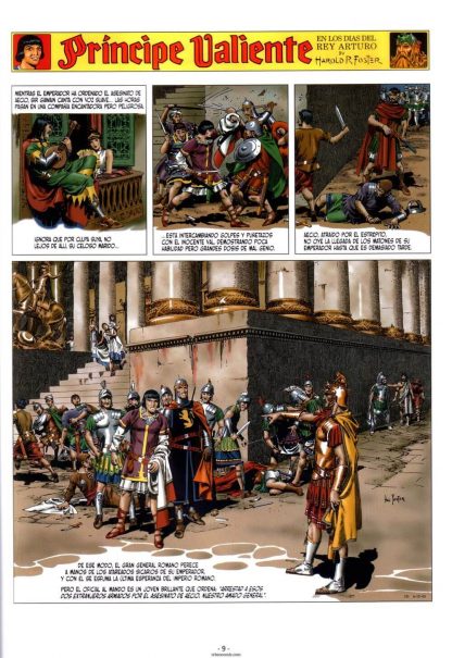 PRÍNCIPE VALIENTE - 2005 - Colección Completa – 26 Tomos En Formato PDF - Descarga Inmediata