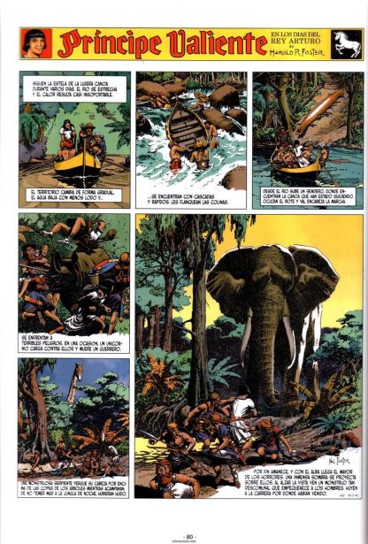 PRÍNCIPE VALIENTE - 2005 - Colección Completa – 26 Tomos En Formato PDF - Descarga Inmediata