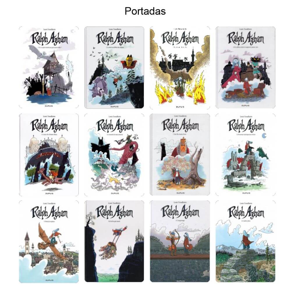 RALPH AZHAM - 2011 - En Español - Colección De 12 Libros En Formato PDF - Descarga Inmediata