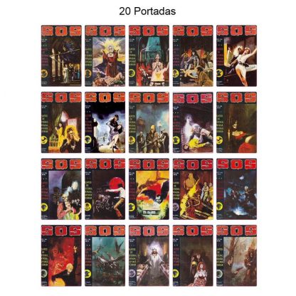S.O.S. - 2ª Época - 1980 - Valenciana - Colección Completa - 58 Tebeos En Formato PDF - Descarga Inmediata
