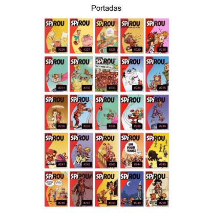 SPIROU ALBUM - Vol. 10 - Original En Francés – 1994 / 1999 - Colección De 25 Tomos En Formato PDF - Descarga Inmediata