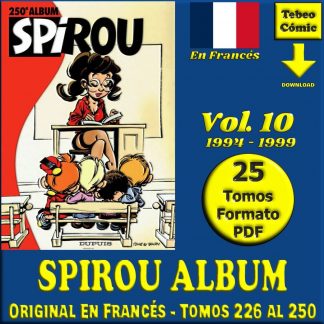 SPIROU ALBUM - Vol. 10 - Original En Francés – 1994 / 1999 - Colección De 25 Tomos En Formato PDF - Descarga Inmediata