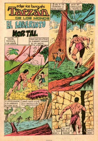 TARZAN - Vol. 6 - 1951 - Novaro - Lote de 100 Tebeos En Formato PDF - Descarga Inmediata