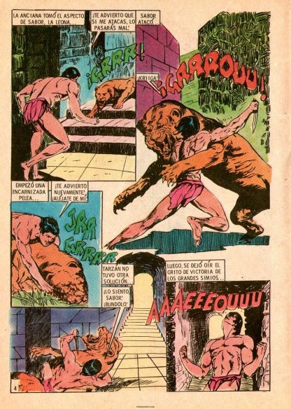 TARZAN - Vol. 6 - 1951 - Novaro - Lote de 100 Tebeos En Formato PDF - Descarga Inmediata