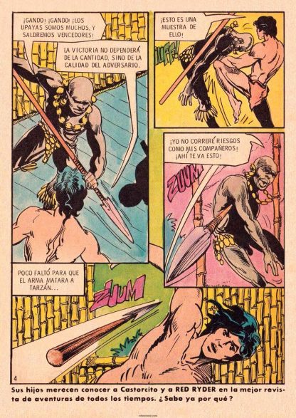TARZAN - Vol. 6 - 1951 - Novaro - Lote de 100 Tebeos En Formato PDF - Descarga Inmediata