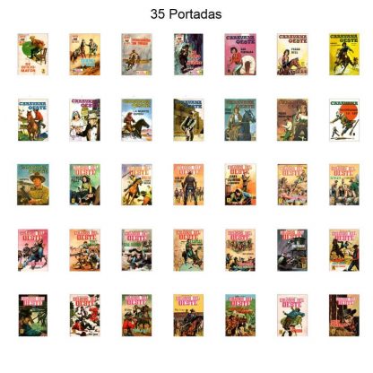 TEBEOS DE VAQUEROS - Vol. 1 - Lote de 100 Tebeos En Formato PDF - Descarga Inmediata