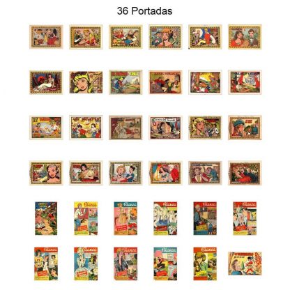 TEBEOS PARA CHICAS - Vol. 1 - Lote de 100 Tebeos En Formato PDF - Descarga Inmediata