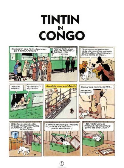 TINTIN - En Italiano - 1999 - Colección Completa - 25 Libros En Formato PDF - Descarga Inmediata
