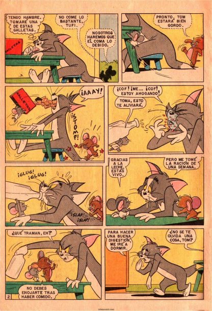 TOM Y JERRY - Vol. 2 - 1951 - Novaro - Lote de 100 Tebeos En Formato PDF - Descarga Inmediata