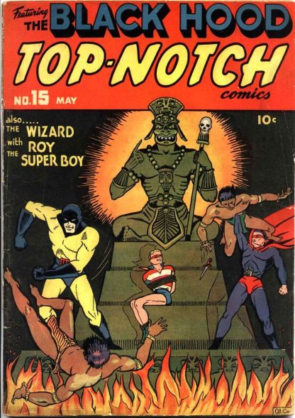 TOP NOTCH COMICS - En Inglés - USA Original - 1939 / 1954 - Colección Completa - 100 Cómics En Formato PDF - Descarga Inmediata