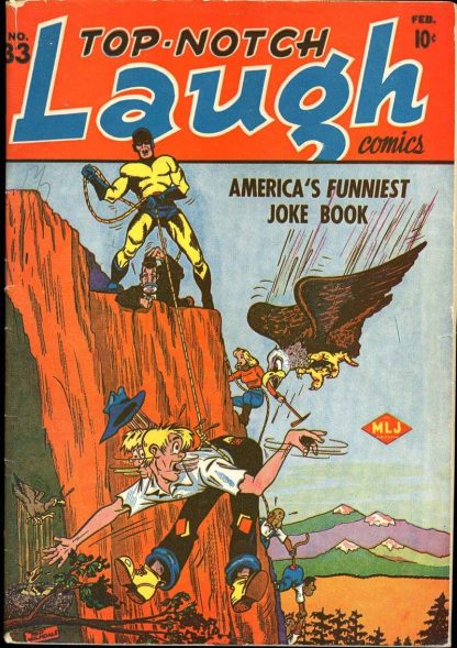 TOP NOTCH COMICS - En Inglés - USA Original - 1939 / 1954 - Colección Completa - 100 Cómics En Formato PDF - Descarga Inmediata