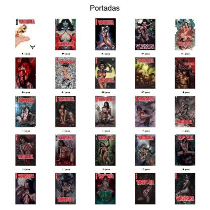 VAMPIRELLA - 2019 – En Español - Colección De 25 Cómics En Formato PDF - Descarga Inmediata