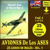 AVIONES DE LOS ASES - Vol. 1- En Inglés - Colección De 25 Libros En Formato PDF - Descarga Inmediata