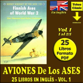 AVIONES DE LOS ASES - Vol. 1- En Inglés - Colección De 25 Libros En Formato PDF - Descarga Inmediata