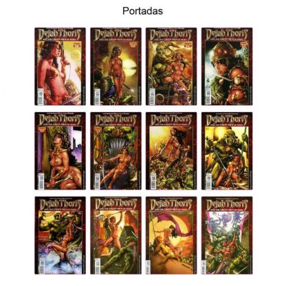 DEJAH THORIS - And The Green Men Of Mars - En Español - 2013 - Colección Completa - 12 Cómics En Formato PDF - Descarga Inmediata