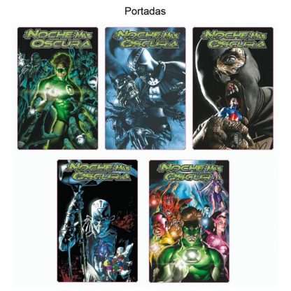 GREEN LANTERN - La Noche Más Oscura - 2019 - Colección Completa – 5 Tomos En Formato PDF - Descarga Inmediata
