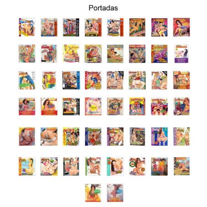 CÓMIC PORNO ERÓTICO MEXICANO – Vol. 10 - Colección De 50 Cómics En Formato PDF - Descarga Inmediata