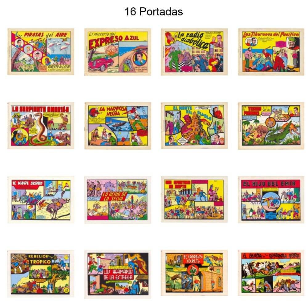 ROBERTO ALCÁZAR Y PEDRÍN - 1981 - Reedición - Colección Completa – 170 Tebeos En Formato PDF - Descarga Inmediata